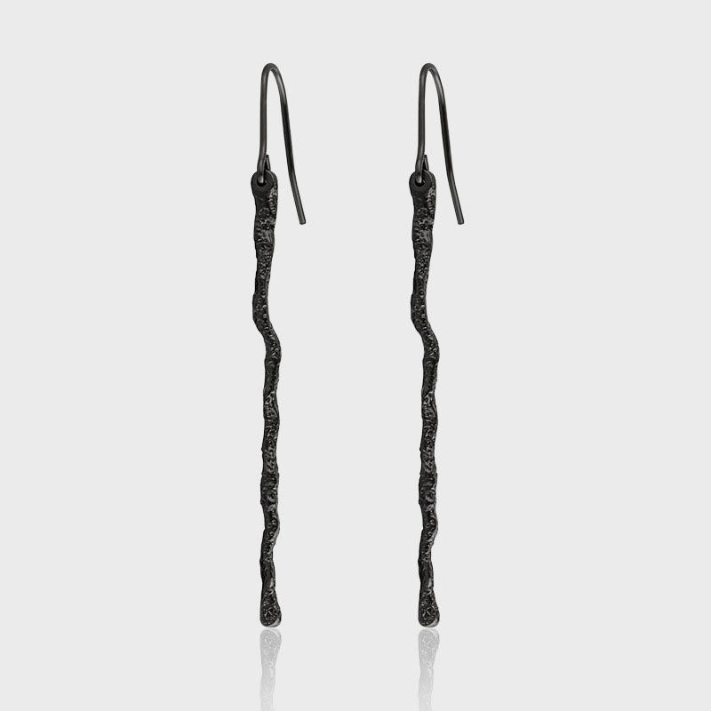 Modern Fashion Irregular Branch as925 Sterling Silver Drop Dangling Earrings