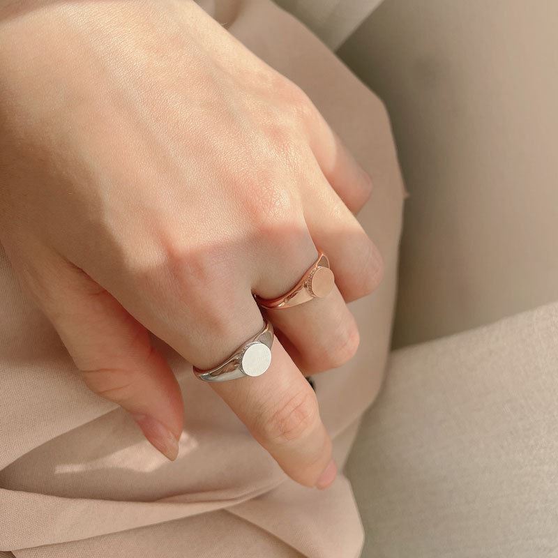 Fashion Love Projection 925 Sterling Silver Ring